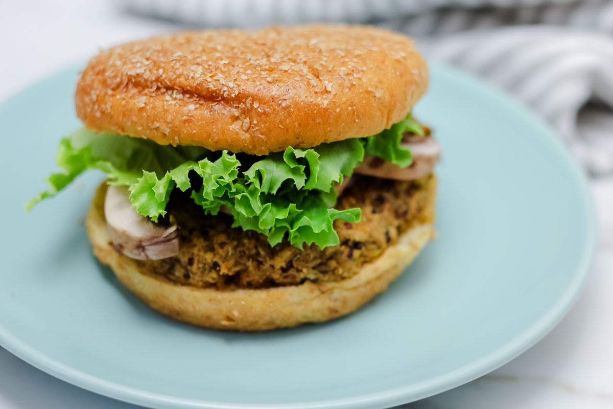 air-fryer-vegan-burger-recipe