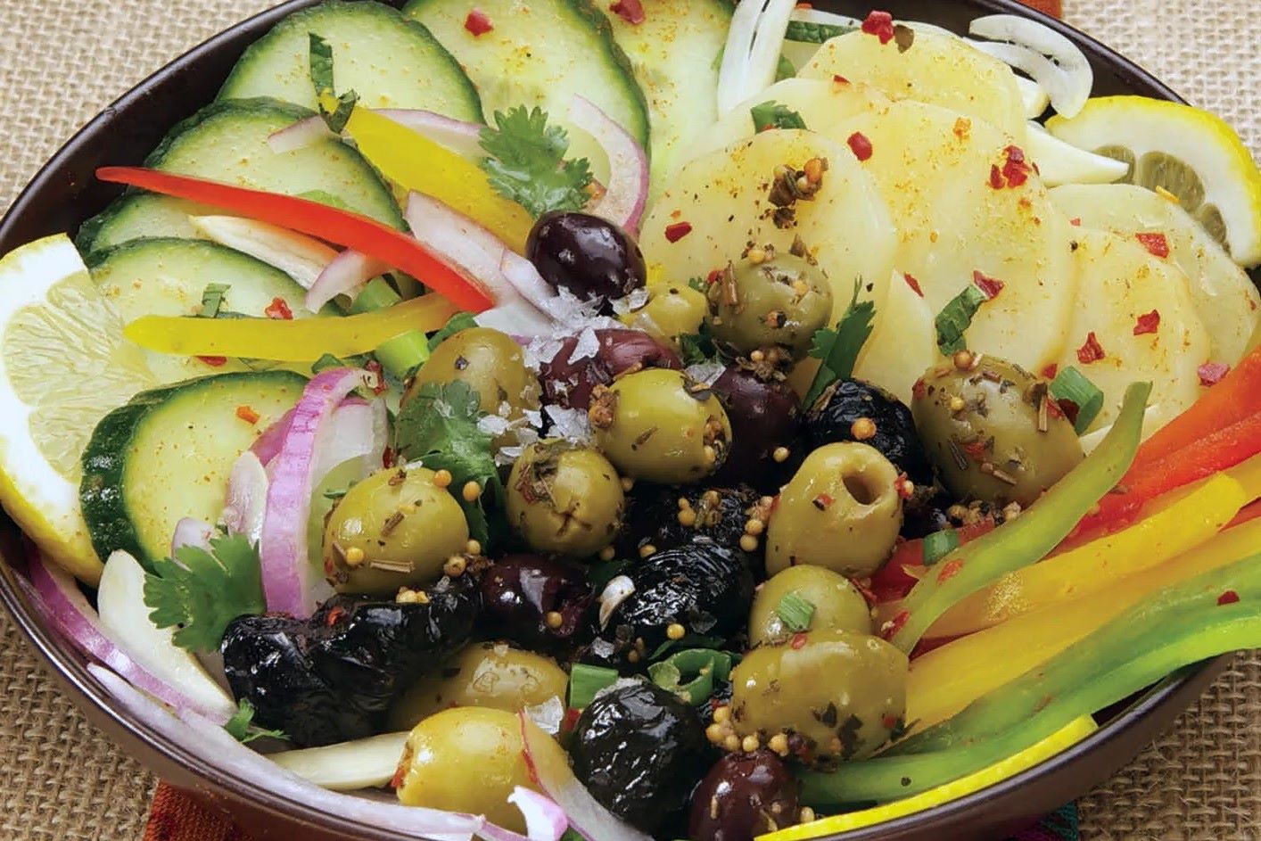 marinated-vegetable-and-olive-salad-recipe