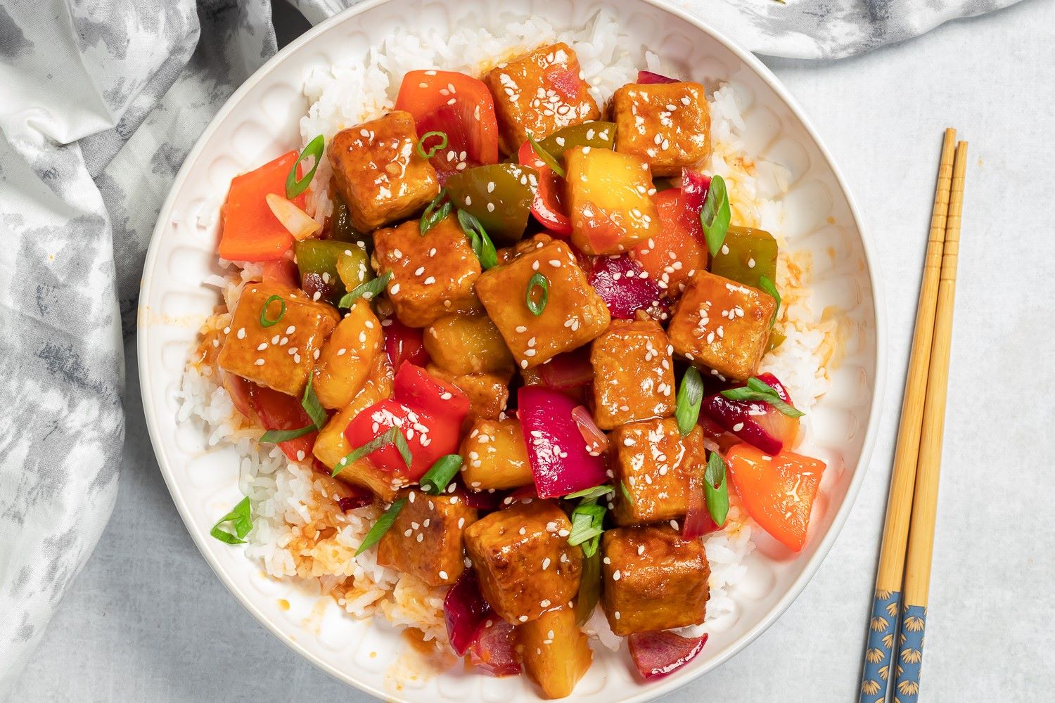 sweet-and-sour-tofu-veggies-recipe