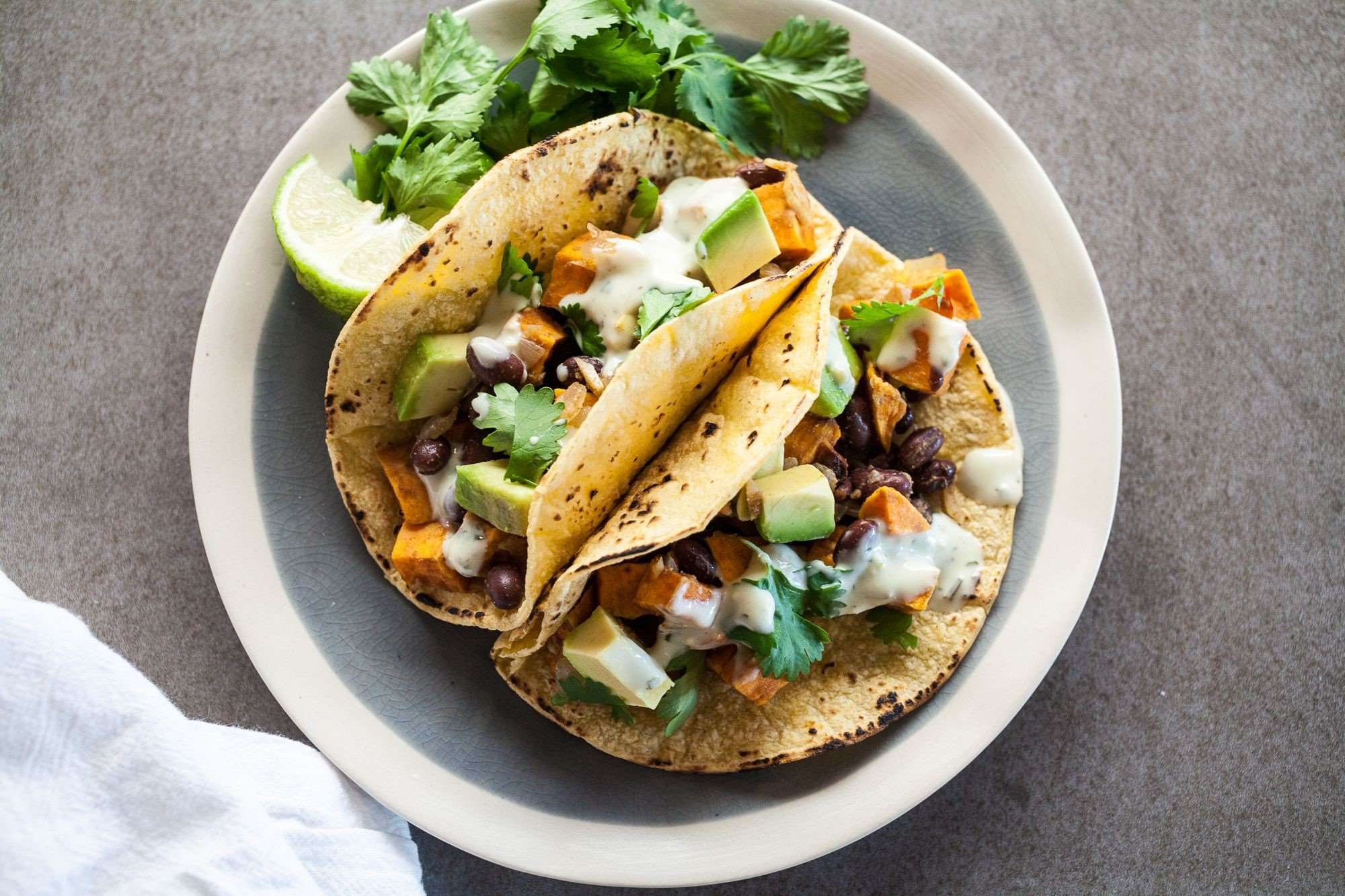 vegan-cilantro-lime-sweet-potato-black-bean-tacos-recipe