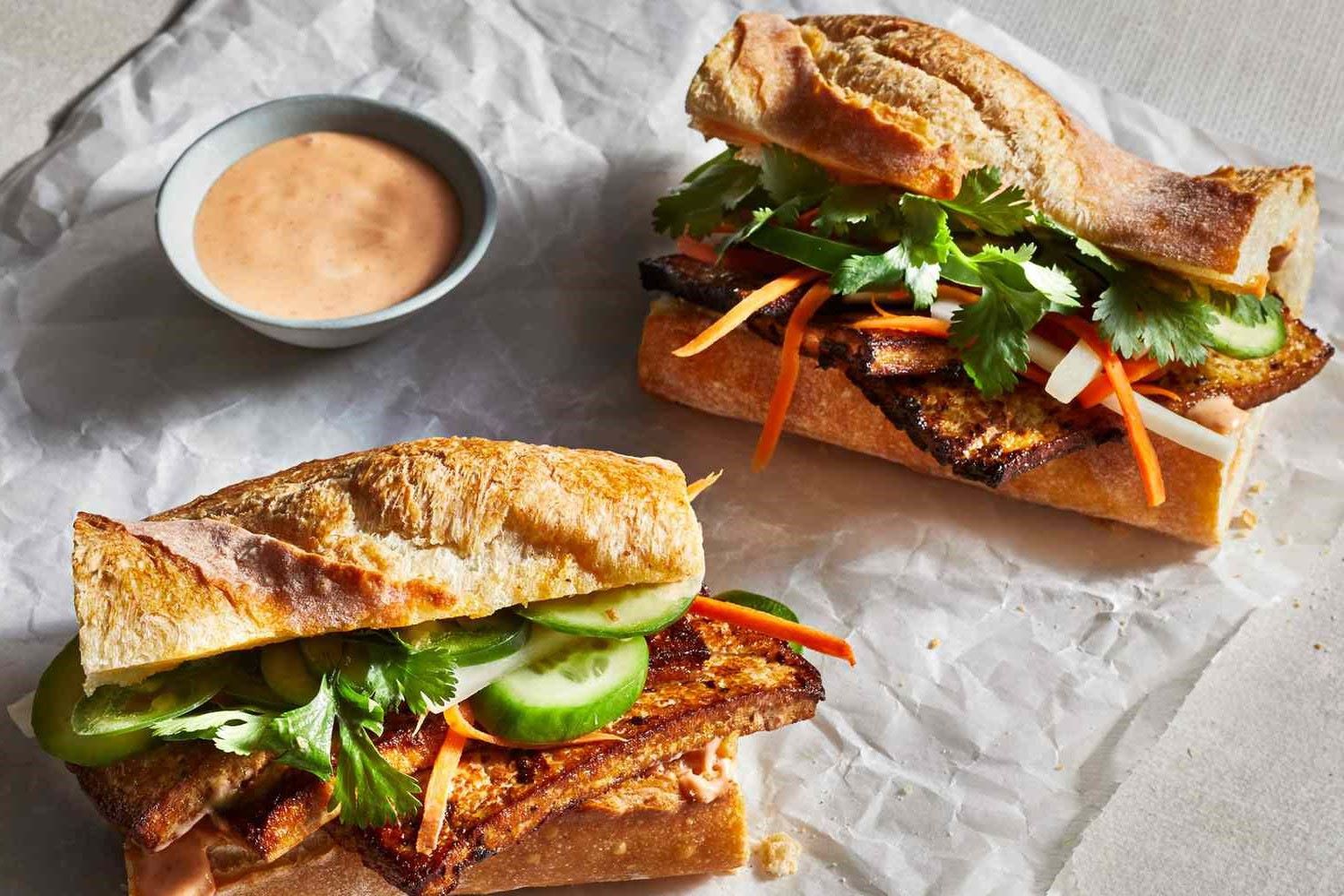 Vegetable Banh Mi Recipe | Vegan Girls Guide