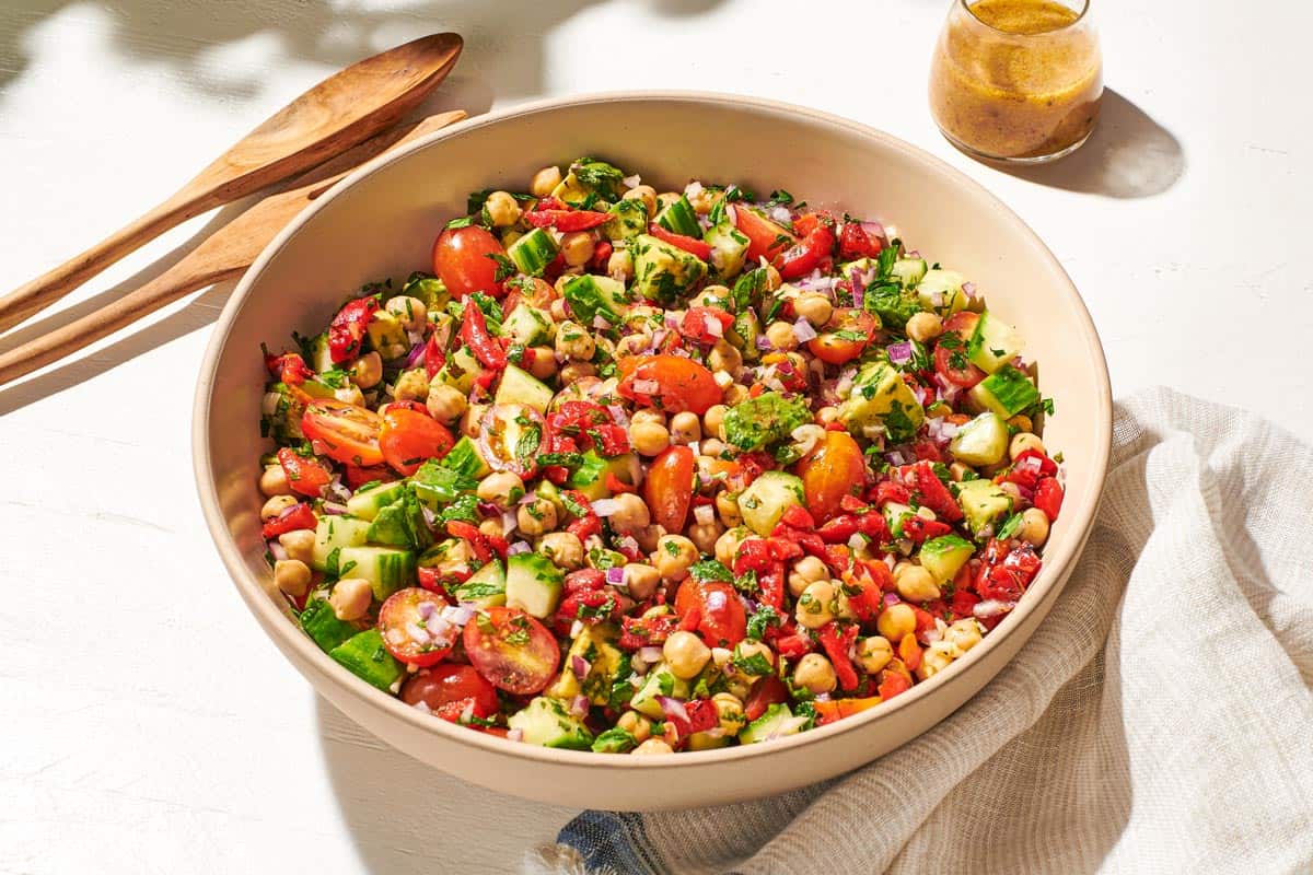 vegetable-chickpea-salad-recipe