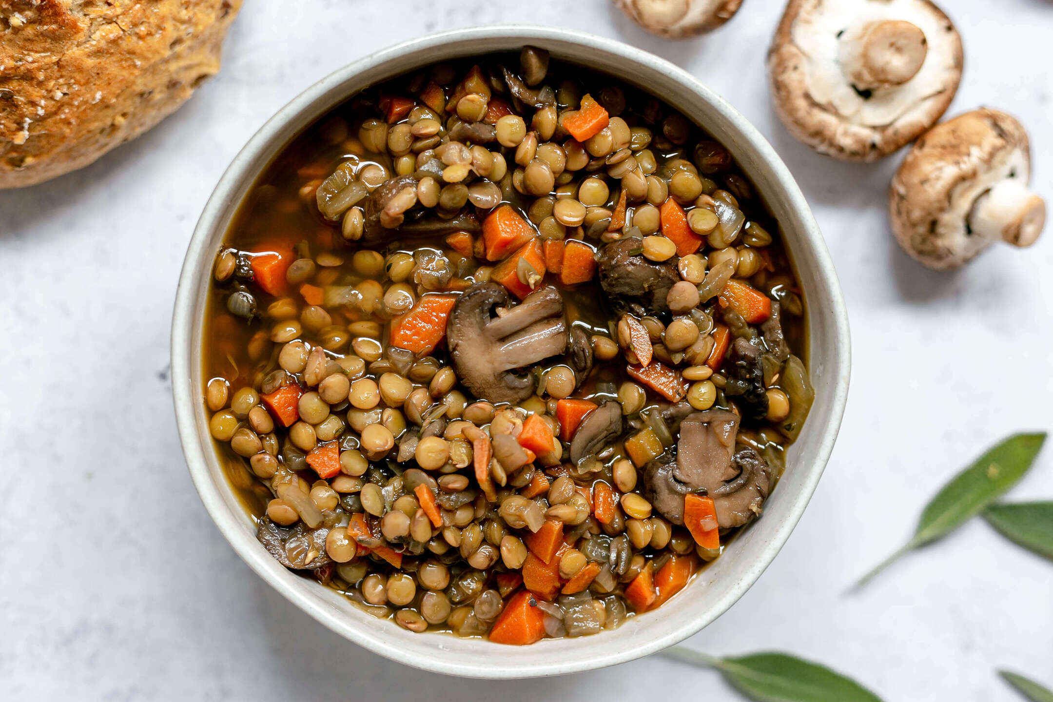 vegetarian-mushroom-lentil-soup-recipe