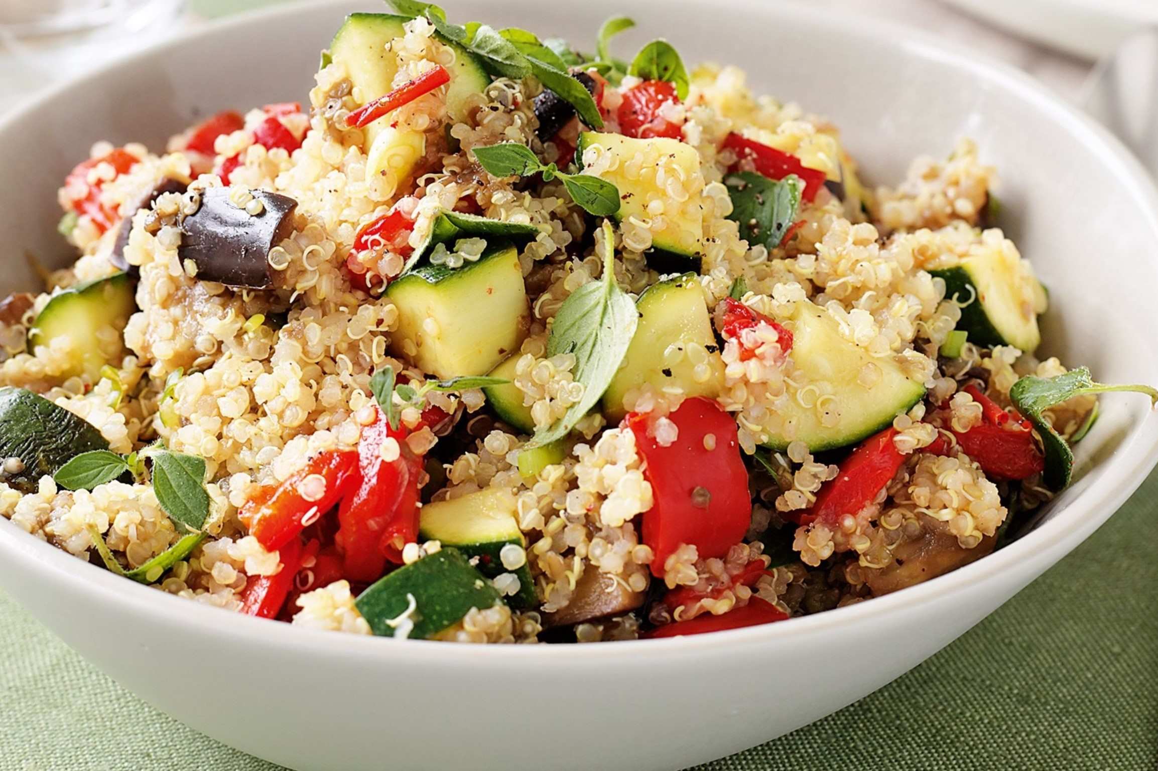 Veggie Quinoa Recipe Vegan Girls Guide