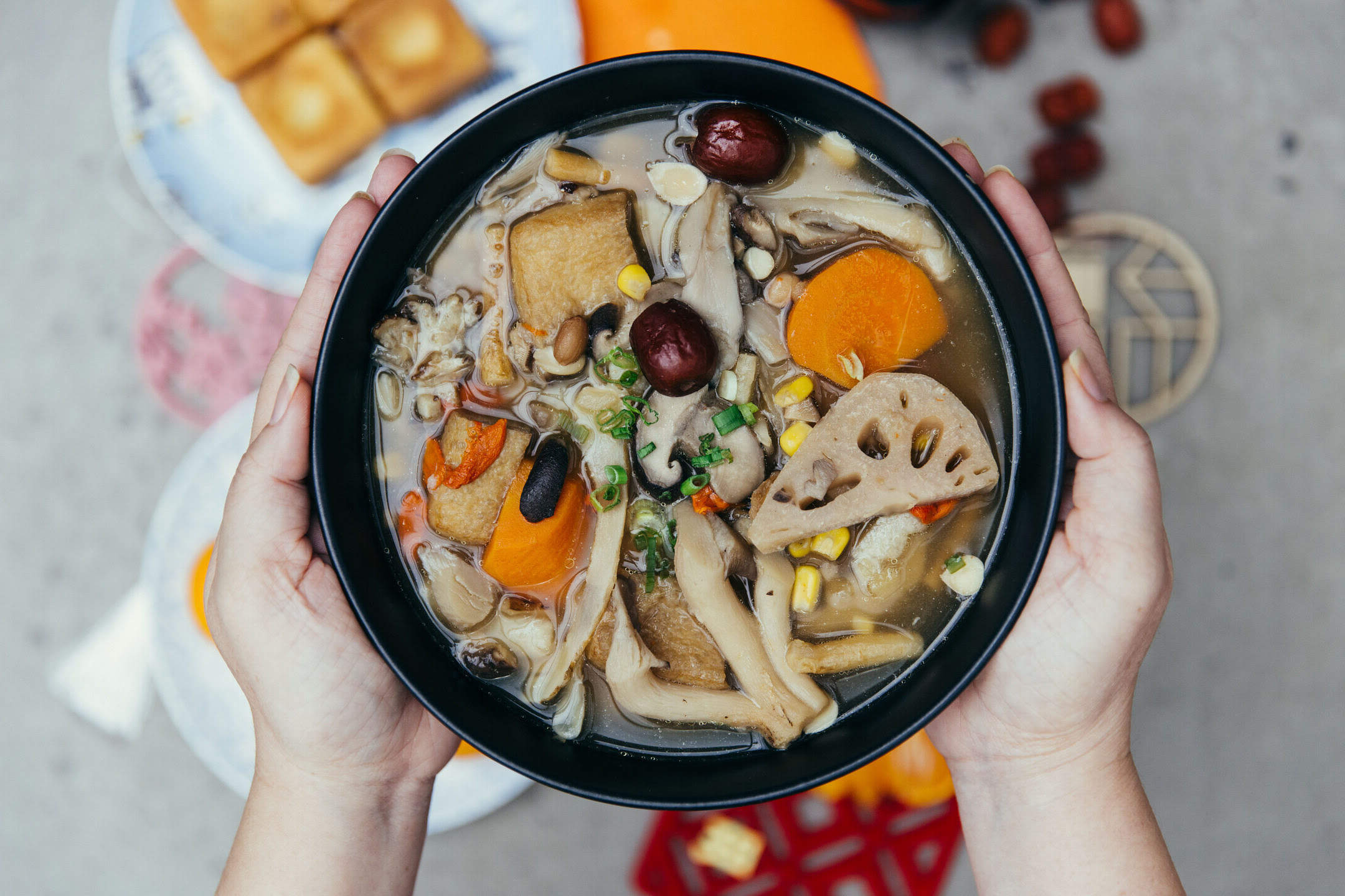 veggie-soup-in-mushroom-broth-recipe