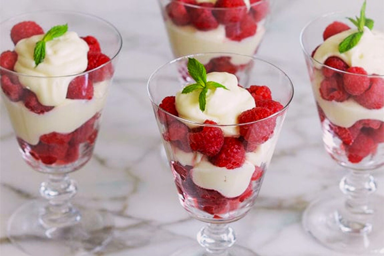 cherry-mint-parfait-recipe