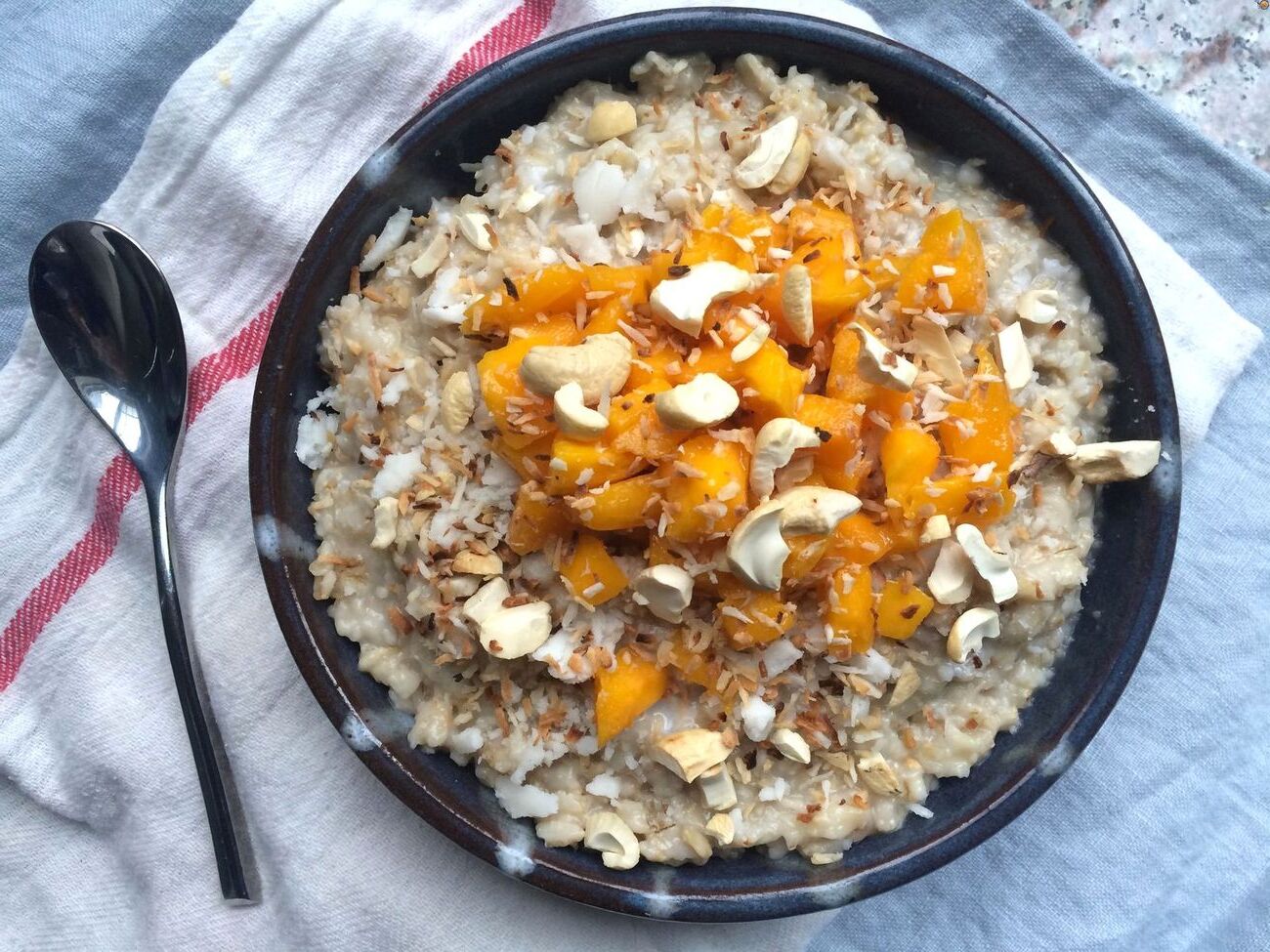 coconut-mango-oatmeal-recipe