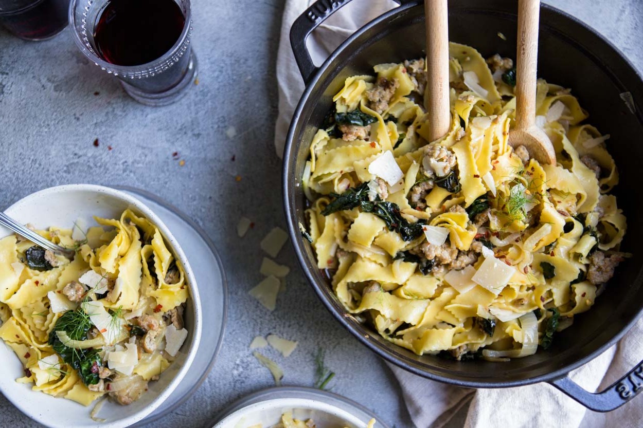 fennel-and-spinach-pasta-recipe