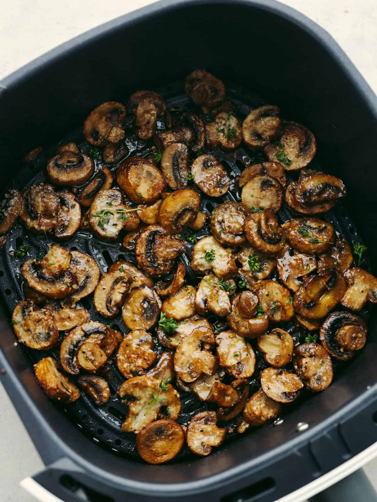 garlic-herb-air-fryer-mushroom-recipe