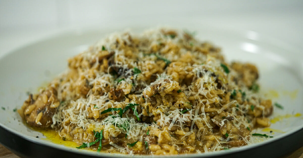 garlic-mushroom-risotto-recipe