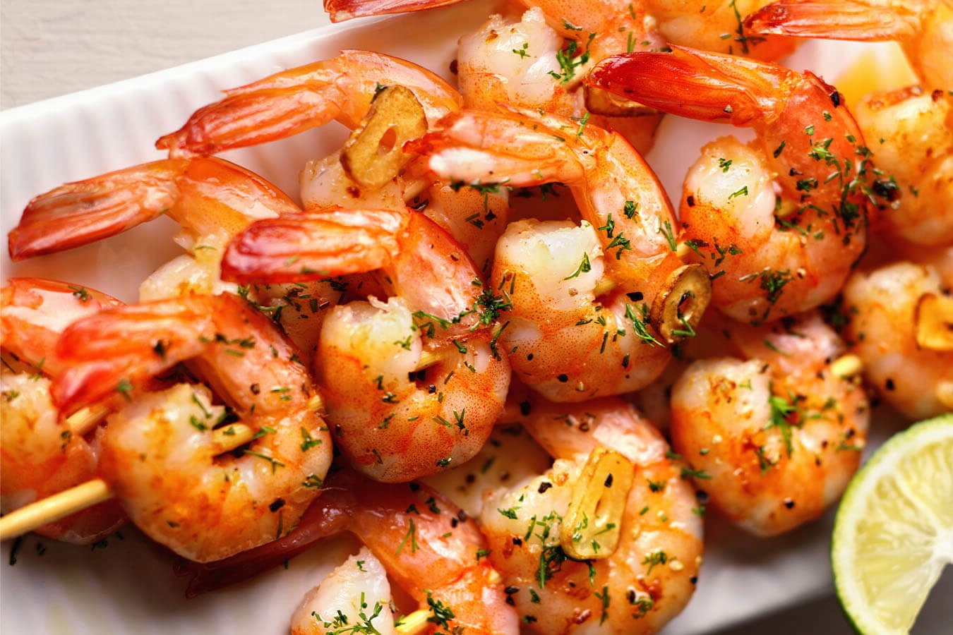 garlic-shrimp-skewers