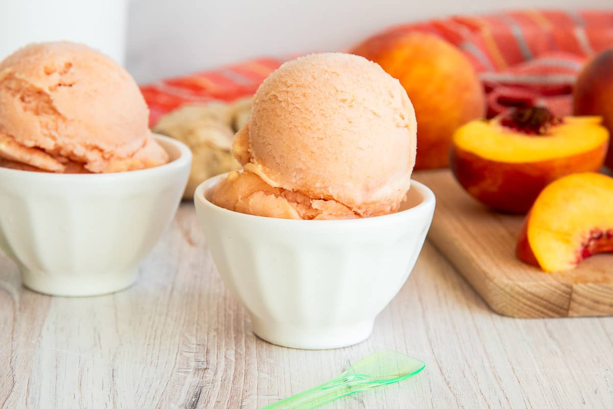 ginger-peach-sorbet-recipe