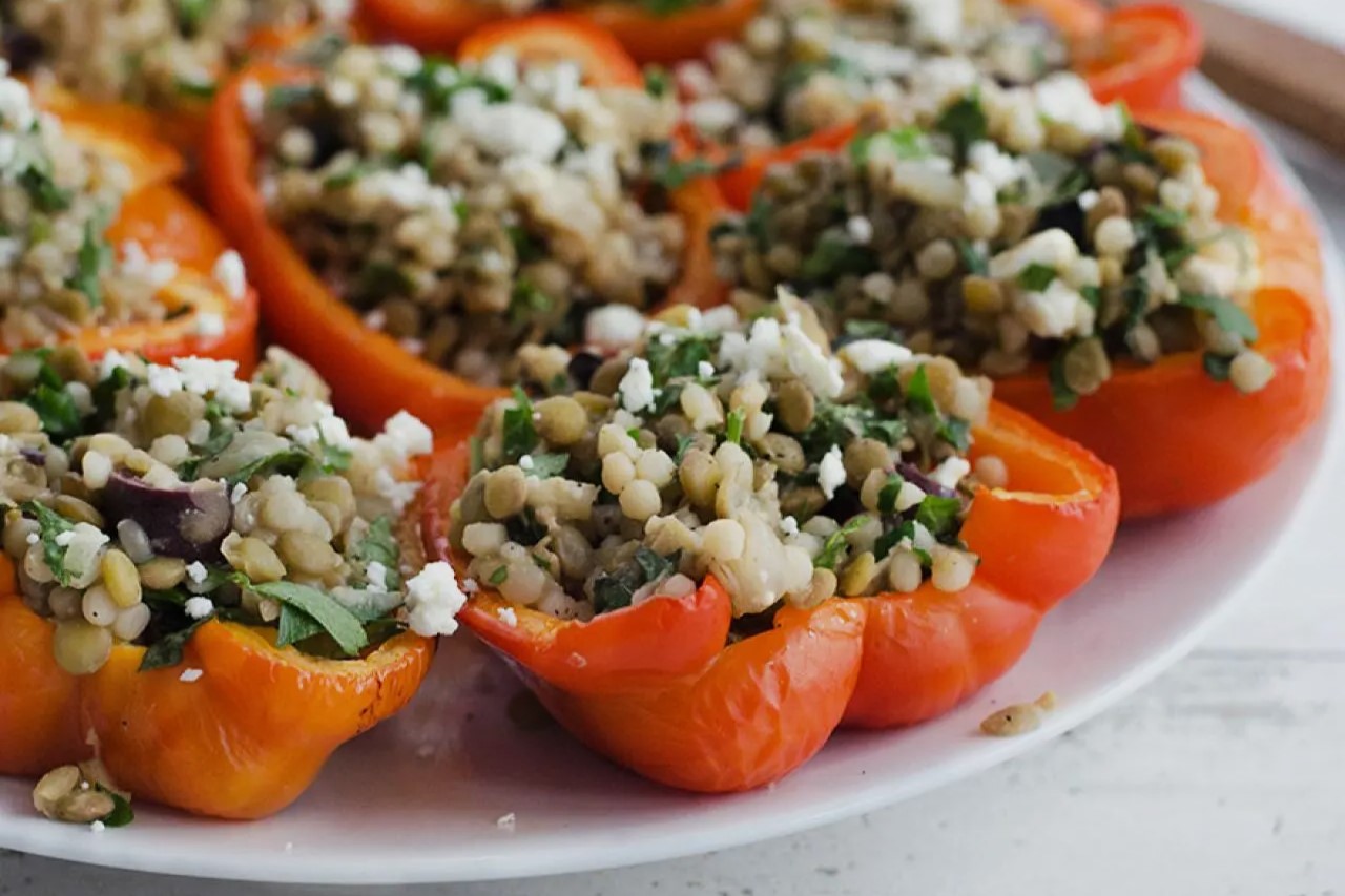 lentil-and-vegetable-stuffed-peppers-recipe