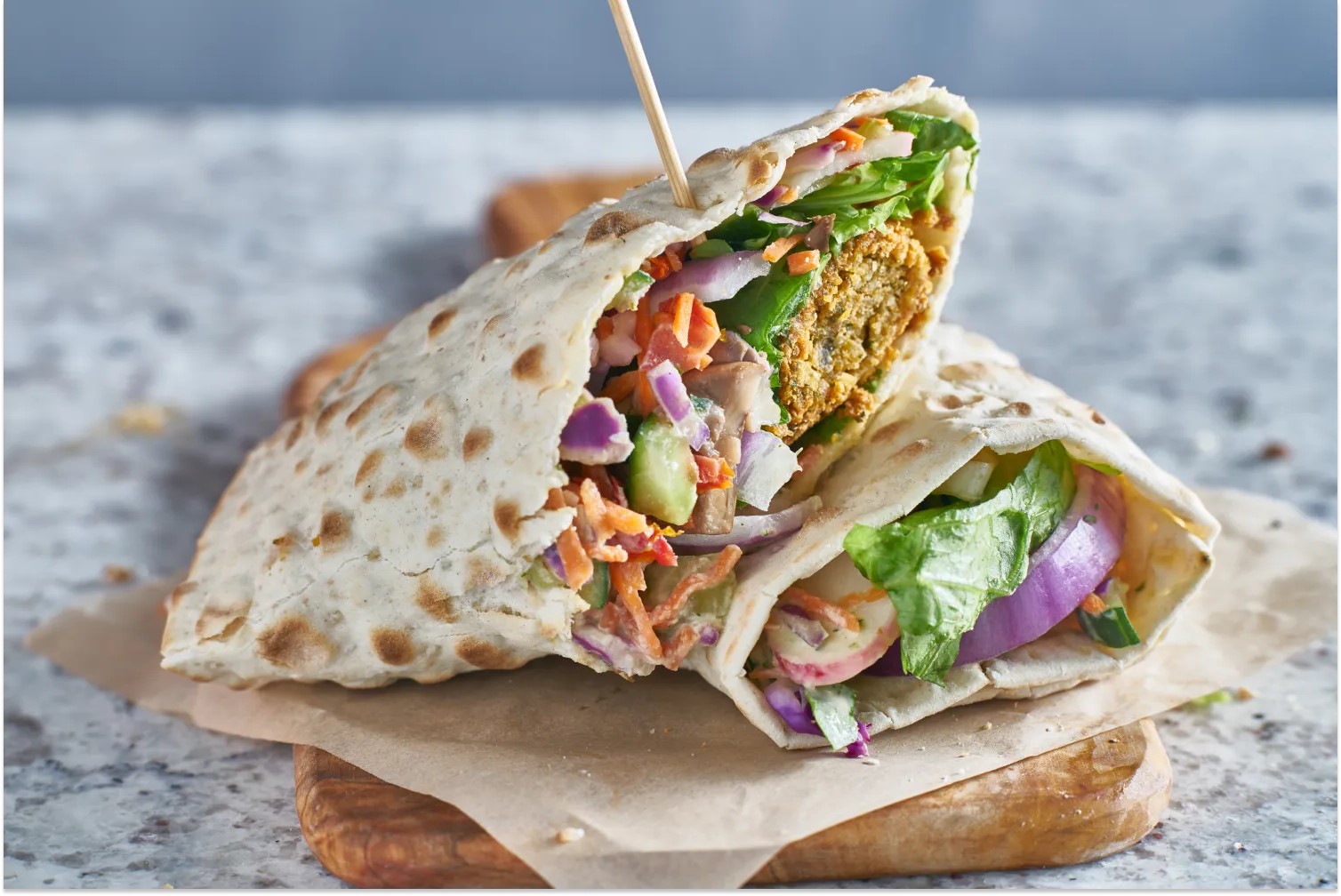 mediterranean-chicken-wraps-recipe