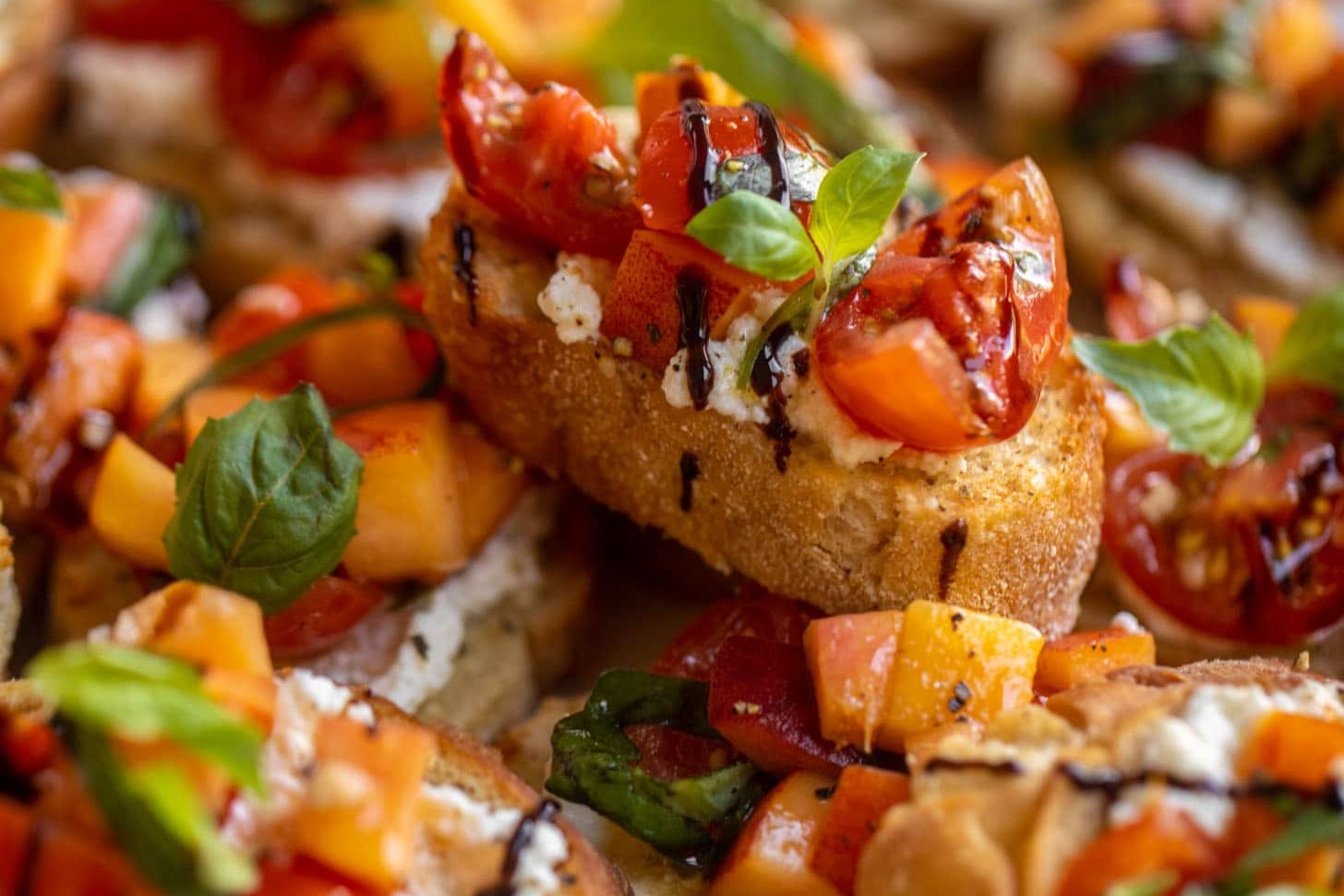 peach-basil-bruschetta-recipe