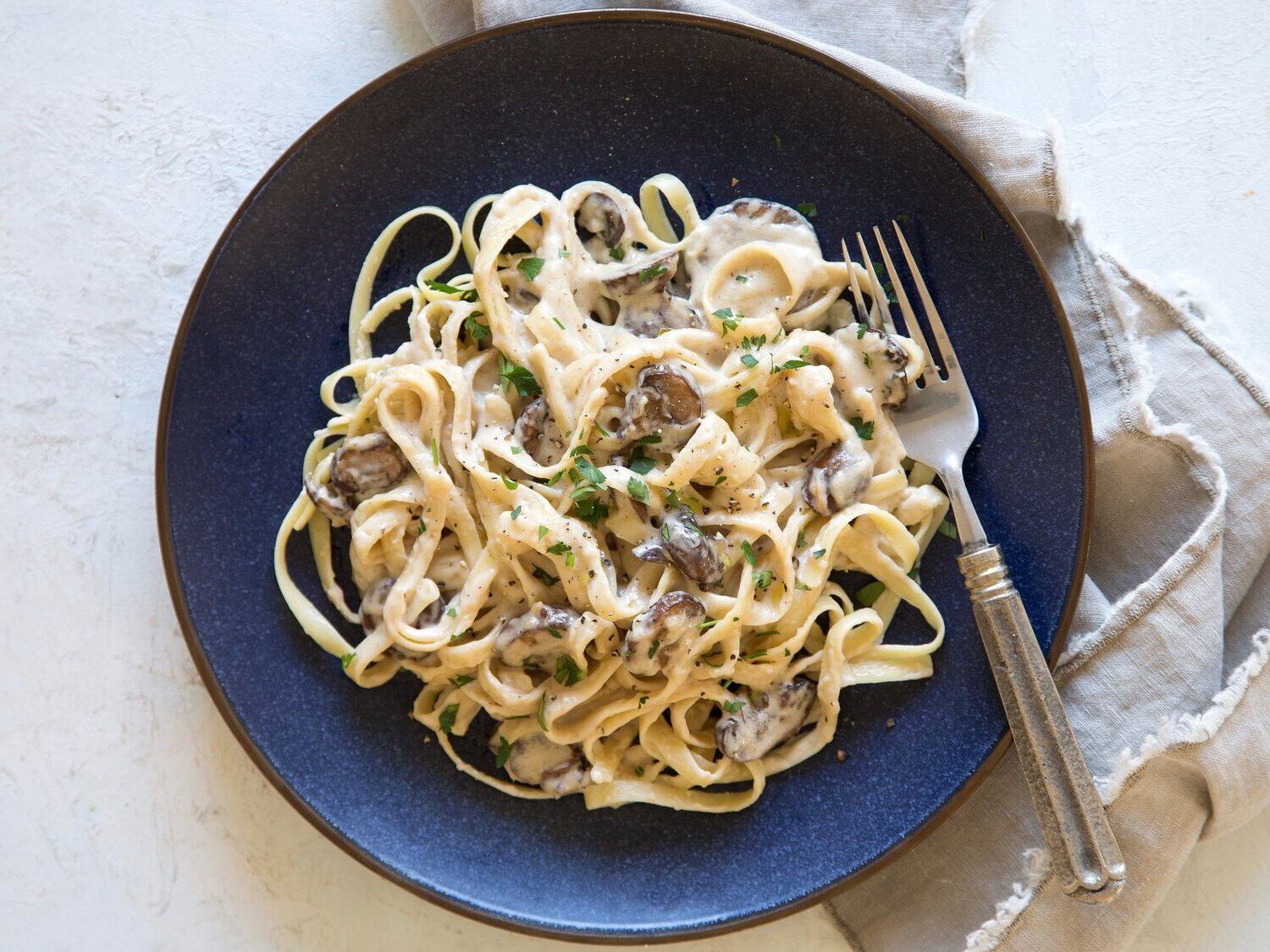 spinach-mushroom-fettuccine-recipe