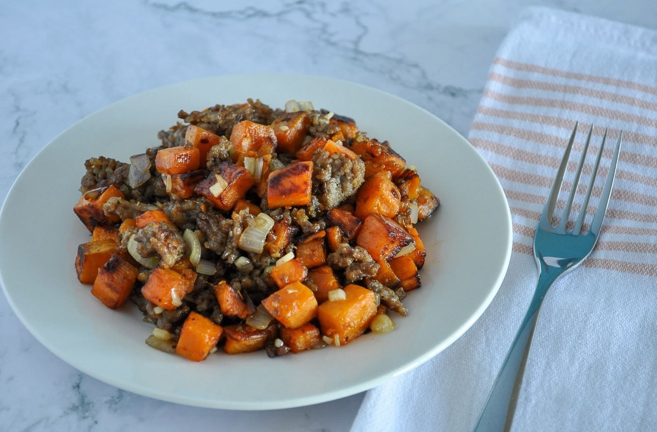 sweet-potato-and-sausage-hash-recipe