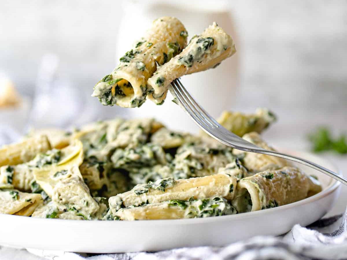 vegan-spinach-artichoke-pasta-recipe